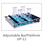 Universal platform with adjustable bars