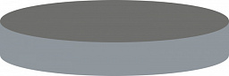 N20 Septa Butyl light gray/PTFE, 3mm, th., pk/100