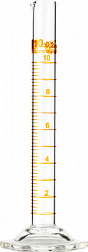 Measuring cylind. (glass) 10mL