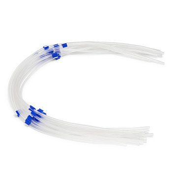 Peri pump tubes, PVC, blue/blue. 12/pk