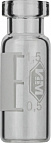 1.5mL Crimp Vial 11,6x32mm, clear, label, pk/100
