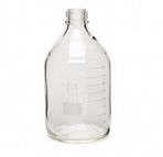 Solvent bottle, clear 2L