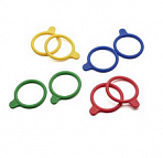Identification Silicone ring (2x4 rings)