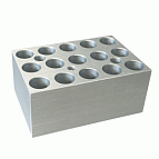 Block, 15 x 1.5ml or 2.0ml centrifuge tubes (conic