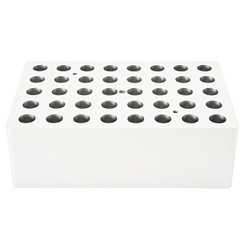 Heating block, used for 2ml tubes, 40 holes