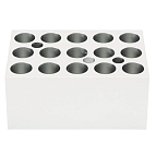 Heating block, used for 2mL tubes, 15 holes ( roun