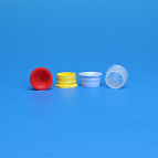 15mm Clear Polyethylene Starburst Conical Snap Plu