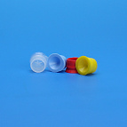 12mm Clear Polyethylene Snap Plug with Pre-Scored